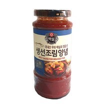 백설 생선조림양념285g/생선조림양념/양념/백설/식품/CJ, 285g, 1