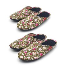 [케삭] 쿠션슬리퍼 베리굿워킹_페리도트_2개set /층간소음방지 슬리퍼/ 쿠션실내화/ 거실화, 페리도트