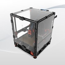 Voron 24 CoreXY 고품질 3D 프린터 키트 3d 업그레이드 부품 풀 키트 350x350x350mm 블랙, 6.without RPI - with ABS print