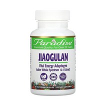 파라다이스 허브 지오굴란 60 식물성 캡슐 돌외 쟈오굴란 지오그란 지아오귤란 효능 효과, 1개, 기본
