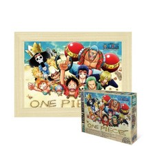 퍼즐피플 원피스 직소퍼즐 1000 2000피스, 스마일 1000P 액자포함(우드미송), 1000p