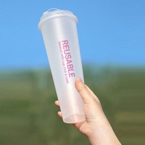 리유저블 테이크아웃 냉 온가능 리필컵 500ml 700ml 850ml, 리유저블테이크아웃리필컵