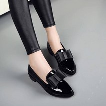 단화 플랫 슈즈 여자 럭셔리 예쁜 여성 NEW 고급 명품 발편한 면접 승무원 구두 수제화 신발 빅사이즈 74