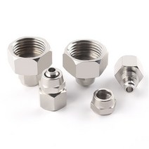 퀵커플러 유압 에어 원터치 카플러 밸브 4mm 6mm 8mm 10mm 12mm 16mm, 12