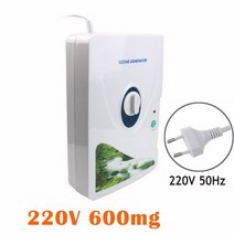 홈 오존 발생기 물 공기 청정기 AC220V 오존 발생기 밀도 600 미리그램/시간 휴대용 오존 발생기 도매, AC220V EU 플러그, 협력사
