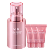 메이크업베이스 아우라 시크릿 톤업 크림 자외선차단, AHC 아우라 시크릿 톤업 크림 50g +10g 3개