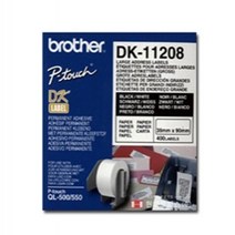 NUNUBITEL_브라더 DK 테이프 DK-11208 롤38X90mm 라벨프린터 라벨기 스티커 다용도 제본 마스킹_NUB누비텔레숍, 옵션이없는_단일품목입니다