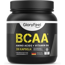 독일 Gloryfeel BCAA 아미노산 비타민B6 330캡슐