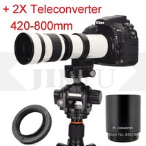 스마트폰망원렌즈 현미경 핸드폰 망원 렌즈 휴대폰 망원경 jintu 수동 초점 420-800mm420-1600mm +2x 텔레컨버터 소니 nex e-mout a7 a7s a7r, 협력사, 전자 마운트