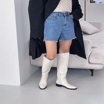 브이와이 여자 라운드코 로우힐 인조가죽 워커