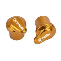 야마하 XMAX300 엑스맥스 타이어 에어캡 밸브캡 공기압캡 튜닝 커스텀 파츠, 골드1쌍 (YAMAHA개