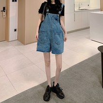 스팟 용품 # 스타일 나이 감소 인터넷 연예인 청바지 여성 대형 슬리퍼 반바지 높은 허리 슬리밍 넓은 다리 바지 여름