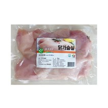 푸드원 냉장 생 닭가슴살, 6팩, 1kg