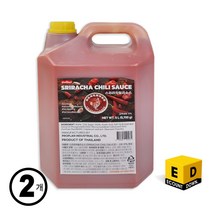 에브리푸드 쓰리라차 칠리소스 스리라차, 2개, 5L