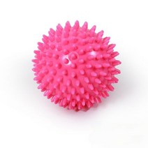 7.5cm 볼 내구성 PVC 뾰족한 마사지 볼 트리거 포인트 손 발 통증 완화 발바닥 근막염 해소 고슴도치 스포츠 피트니스, Pink