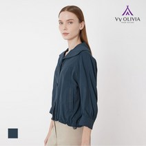 올리비아로렌 모크넥 드로우스트링 점퍼 VVCCL3M4191