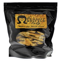 Top Shelf Handmade Gourmet Peanut Brittle Candy Small Batch Homemade; Size: Crazy Eight (8 oz), 1