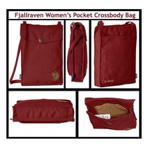 피엘라벤 프얄라벤 여성 포켓 크로스바디 - 보르도 레드 여성미니백팩 여자명품백팩