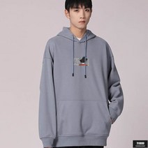 가바바 남성 후드티 만화 캐릭터 풀오버 후드긴팔티 G54566