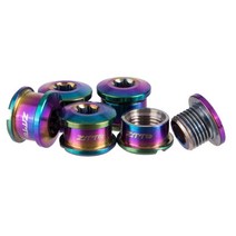 자전거 스템 볼트 BMX 로드 바이크용 티타늄 합금 M8 X 6mm 나사, 다색