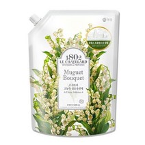 [ K 마 켓 ] 애 경 르 샤 트 라 고 농 축 섬 유 유 연 제 리 필 리 필 1.6L 뮤 게 부 케, 2개
