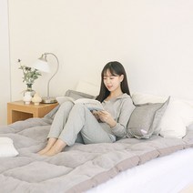 두꺼운 마약웜매트 매트리스 자가발열토퍼 토퍼 양면 kkang*57913826EA, 골드스마일 본상품선택