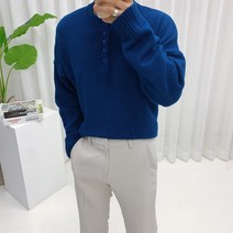 오슬로 헨리넥 라운드 니트