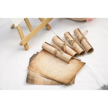 매니토 레트로 감성 예쁜 편지지 세트 20장 100장, 두루마리 마끈 세트, 편지지100장/빈티지마끈50개