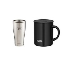 써모스 JDE-600 진공 단열 텀블러 600ml JDG-350C BK 머그