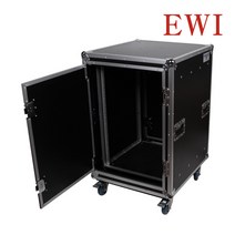 EWI BSA-16U-EN 슬라이드 도어 2중 이동형 16U 랙케이스 BSA16UEN
