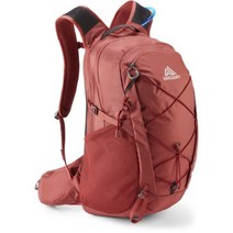 그레고리 Inertia 24 배낭 백팩 하이킹 트레킹 등산 데이팩 하이드레이션팩, 레드, 24L