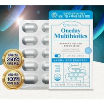 뉴트리랩스 원데이 멀티바이오틱스 장 유산균 프로바이오틱스, 60캡슐, 30g, 3팩