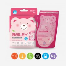 베일리 씨엘 모유저장팩 일반 200ml, 30매, 1개