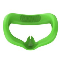 가상현실 vr 게임기 풀세트 oculus quest 2 케이스 교체용 페이스 패드 실리콘 아이 커버 땀 방지 마스크 커버 vr 안경 oculus quest 2 액세서리호환, 녹색 b