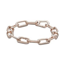 925 스털링 실버 겨울 Stil Mich Serie Armband Runde verliegelung Kette Frauen Mode Schmuck Geschenk, 06 21, 08 MB001