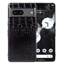 레트로케이스 Google Pixel 7 7Pro 6A 5 용 리얼 프리미엄 정품 가죽 휴대폰 케이스 하우징 뒷면 커버, 04 For Pixel 6A (5G), 03 Black