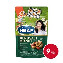 바프 허브솔트 믹스넛 X 9개입, 단품
