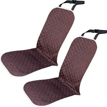 ASTRO PRODUCTS 아스트로 카시트 2- 팩 브라운 메쉬 패브릭 x 비 웬 팹 직물 수분 흡수 드라이 607-28 중간