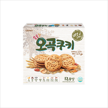 크라운 옹골진오곡쿠키, 288g, 12개