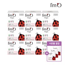 아임오 NEW 유기농 생리대 중형14p x9개, free