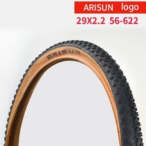 MTB 타이어 CHAOYANG-ARISUN 29x2.20 MTB 자전거 타이어 56-622 오프로드 30/60TPI 미끄럼 방지 브라운 사