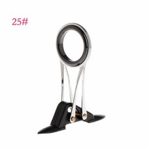 원투 삼각대 서프스탠드 낚시대 거치대 받침대 a5kc 가이드 링 낚싯대 폴 라인 가이드 탑 링 접는 스테인레스 스틸 텔레스코픽 diy 링 수리 키트 태클, 스타일 25