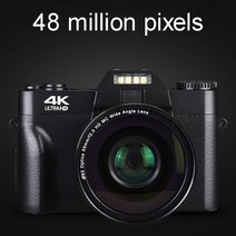포인트샷 카메라 CDR9 초심자 청소년용 디지털 4K HD 3 천만 화소 엔트리 미러리스 와이파이 정품, Black, with 128G SDcard