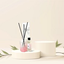 어느멋진날 디퓨저 작은정원향 팔각100ml[팔각공병+오일100ml+스틱5개], 블랙