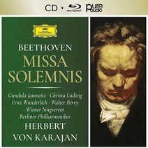 핫트랙스 LUDWIG VAN BEETHOVEN - MISSA SOLEMNIS/ HERBERT VON KARAJAN [CD+BDA] [베토벤: 장엄미사 - 카라얀]