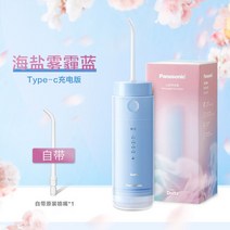 셀프 치아세정기 무선 휴대용 물칫솔 치아청소 치석제거 잇몸세정기 치간세정기 워터칫솔, 푸른색
