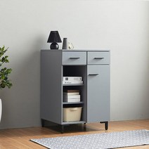 600 탕비실 하부장 그릇 정수기수납장 주방장 부엌장 다용도장, 민트그레이