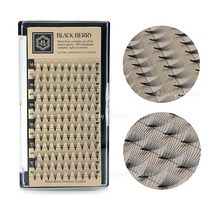 블랙베리 러시안볼륨 10D 닭발래쉬 속눈썹연장재료, 10D C컬 11mm
