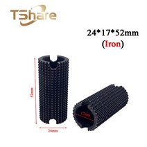 2 PCS 목공 기계 액세서리 HOMAG 가장자리 Banding 기계에 대 한 먹이 롤러 24*17*52mm, 01 24x17x52mm Iron