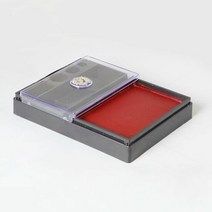 (매표)특수 미닫이 인주 No.100 사무용인주 도장용인주 케이스인, 단품